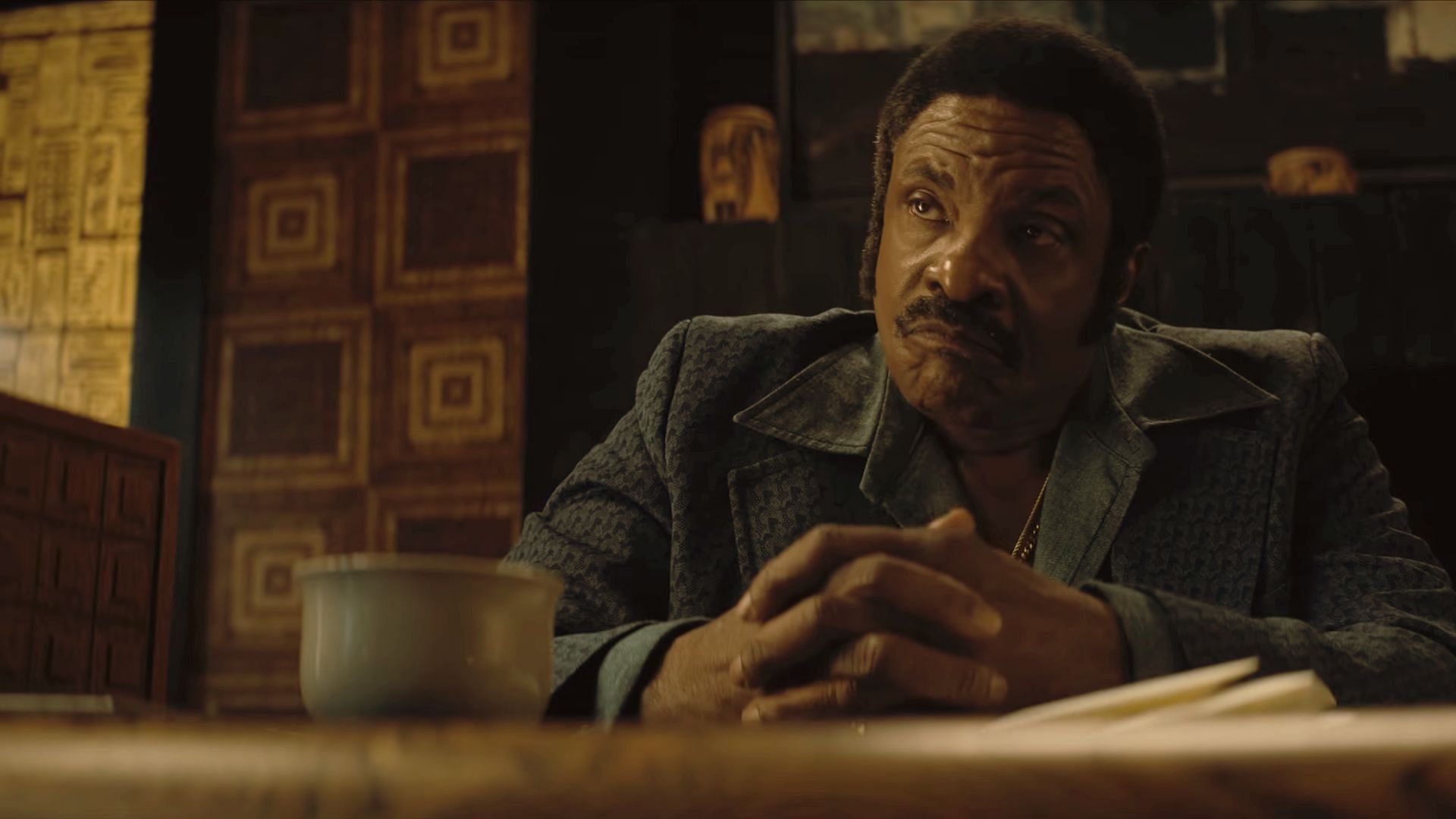 Keith David plays Ezra (Image via Max)